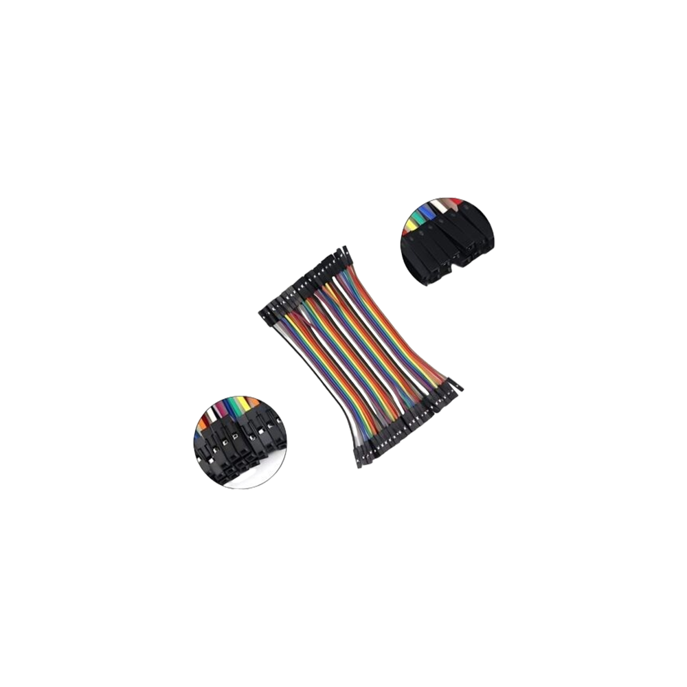 F TO F DUPONT LINE 40 PIN 10CM F TO F DUPONT LINE 40 PIN 10CM