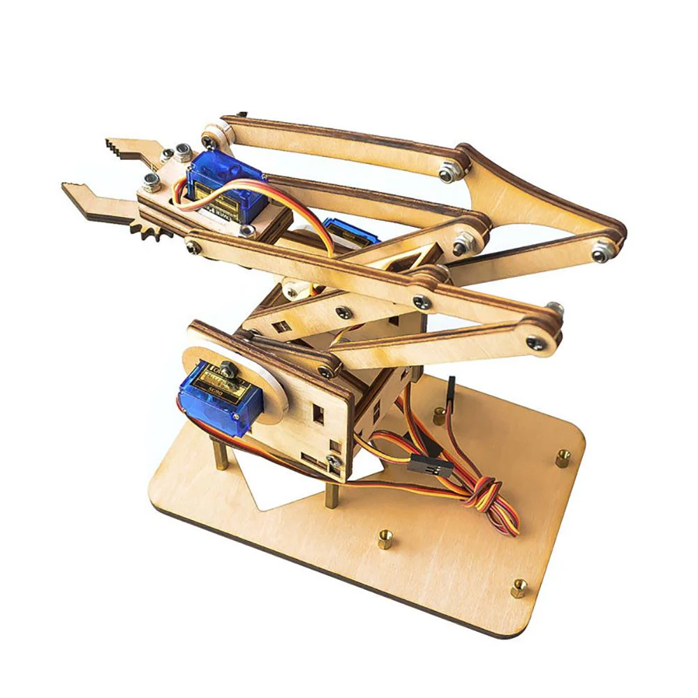 DIY 4 DOF ROBOT MANIPULATOR MECHANICAL ARM KIT DIY 4 DOF ROBOT MANIPULATOR MECHANICAL ARM KIT