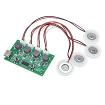 DC5V HUMIDIFIER USB SPRAY MODULE108KHZ CTYPE 4HEAD