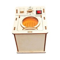 DIY WOODEN WASHING MACHINE