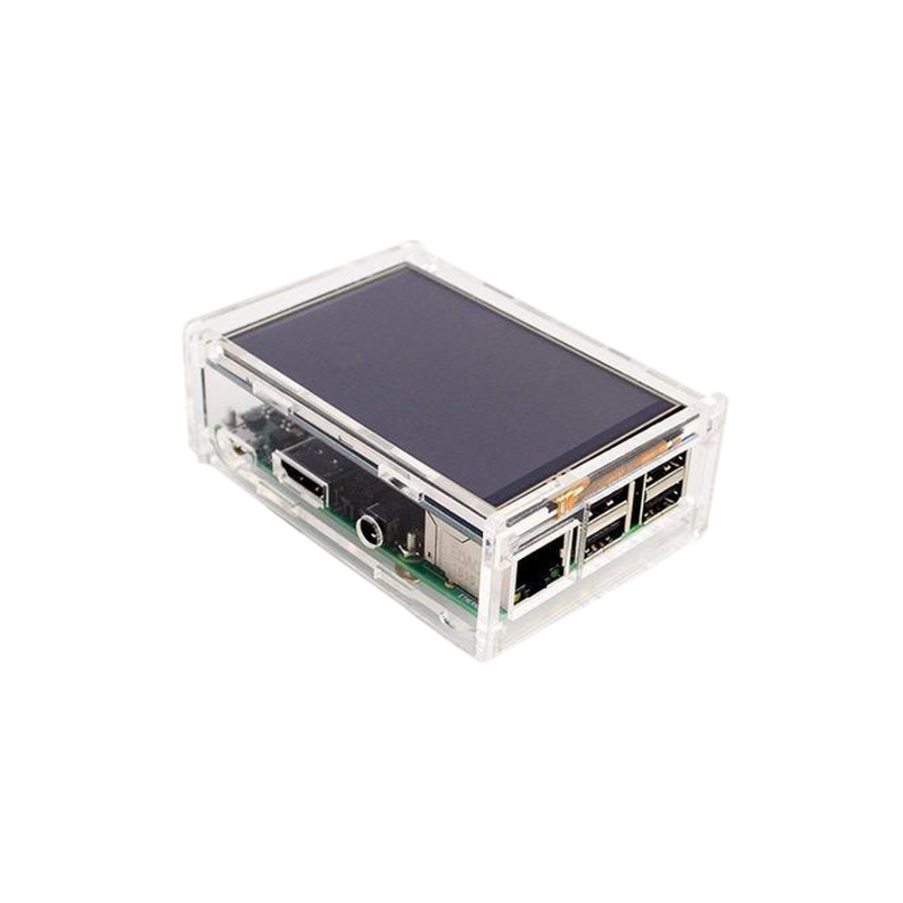 Thick Acrylic Case Suitable For Raspberry PI3 3.5 inch LCD Thick Acrylic Case Suitable For Raspberry PI3 3.5 inch LCD