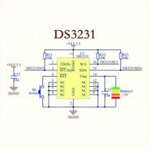 AT24C32 IIC Module Precision RTC NA041
