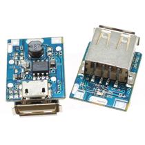 5V Step-Up Power Module Lithium Battery Charging Protection Board with LED Display USB For DIY Charger 134N3P