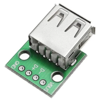 USB F 2.54MM B/Out Board Direct 4P Adapter Board