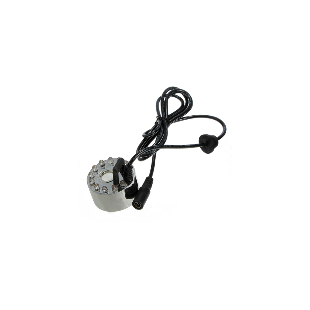 12 LED Multi Colour Mist Maker 24V Dc 1M Wire 12 LED Multi Colour Mist Maker 24V Dc 1M Wire
