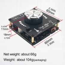 2CH*30W AMP BOARD 8-24VDC BT AUX USB