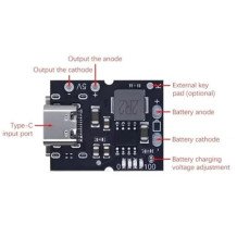C TYPE 5V 2A BATTERY CHARGING PROTECTION BOARD