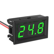 0.56" DC 4.5-30V 3WIRE LCD LIGHT DIG VOLT. GREEN