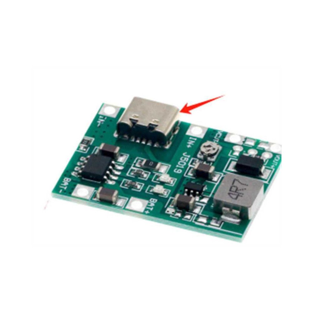 3.7V-5V 2A 18650 BATTERY BOOST & CHRG C TYPE MODUL 3.7V-5V 2A 18650 BATTERY BOOST & CHRG C TYPE MODUL