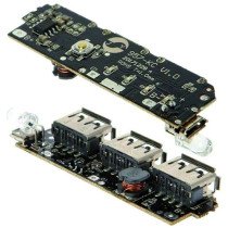 3USB5V 1A MB. POWERBANK LI BATTERY CHRG BOARD