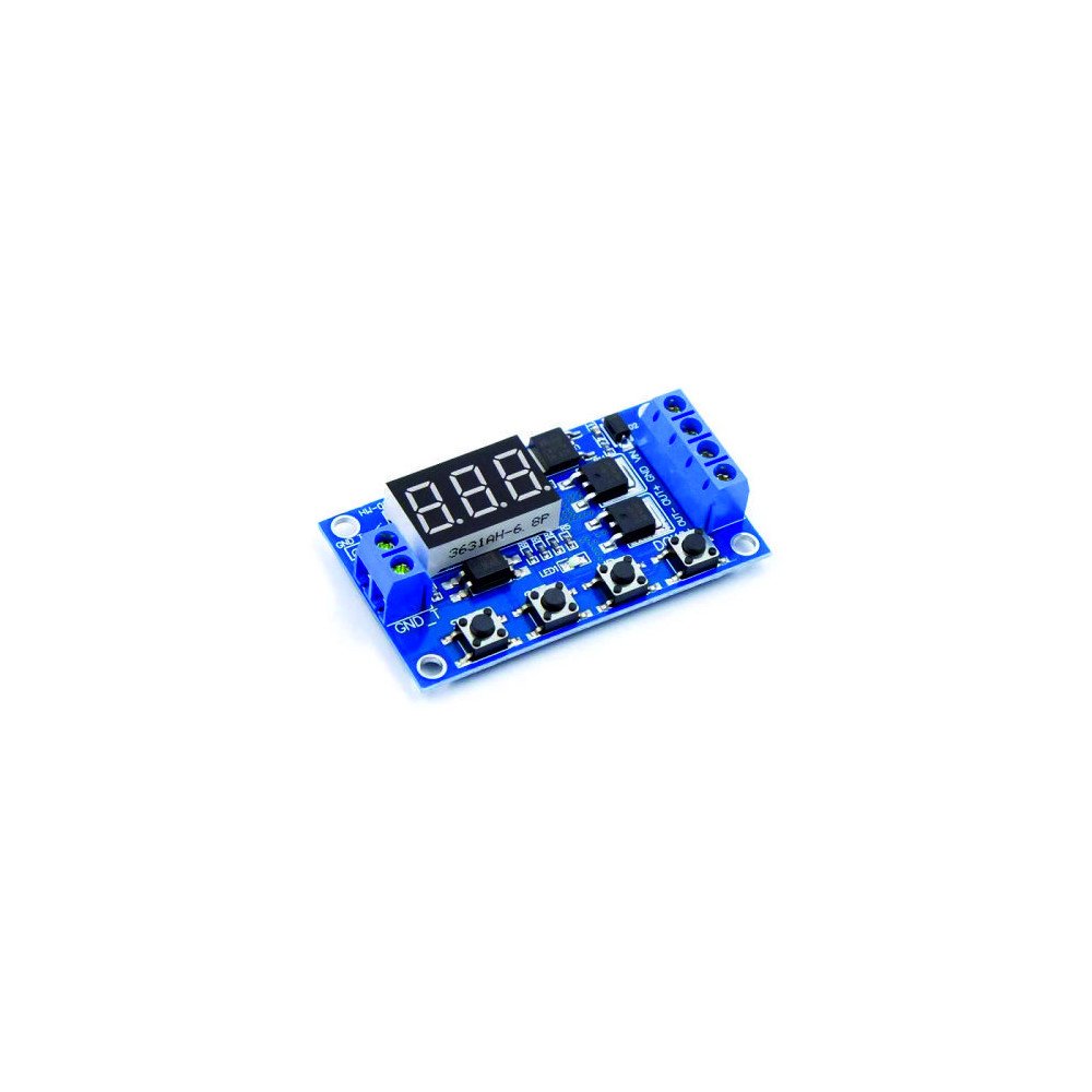 TIMING DELAY SWITCH CIRCUIT DOUBLE MOSFET12 24V TIMING DELAY SWITCH CIRCUIT DOUBLE MOSFET12 24V