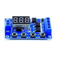 TIMING DELAY SWITCH CIRCUIT DOUBLE MOSFET12 24V