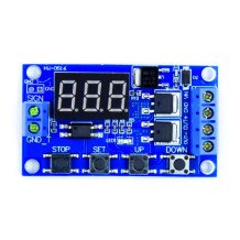 TIMING DELAY SWITCH CIRCUIT DOUBLE MOSFET12 24V