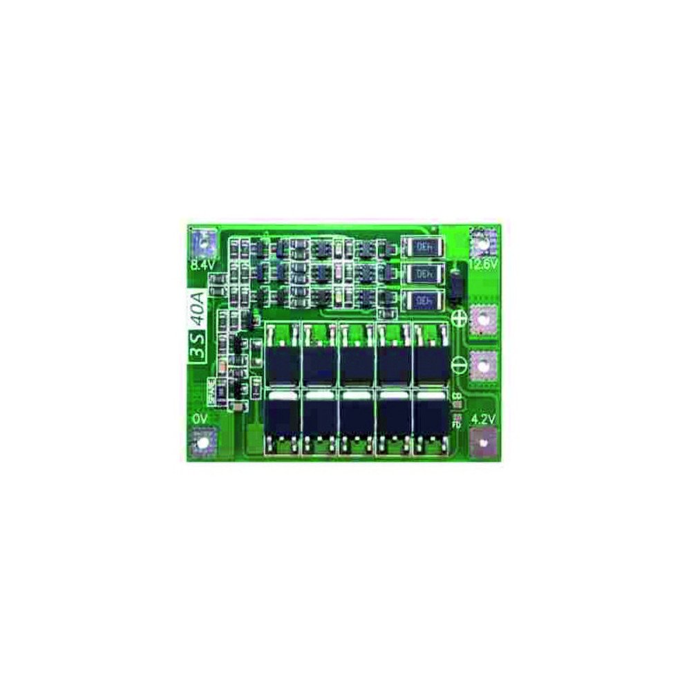 3SERIES 40A 18650 PCM BOARD 11.1V 12.6V 3SERIES 40A 18650 PCM BOARD 11.1V 12.6V