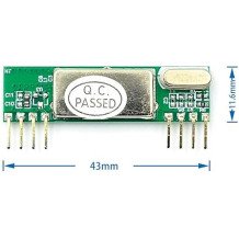 uperheterodyne Wireless Receiver Module for Arduino