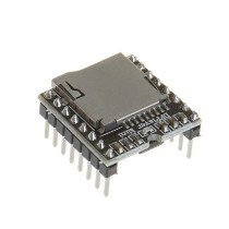 MINI DF PLAYER MP3 DISK TF CARD MODULE SERIAL PORT