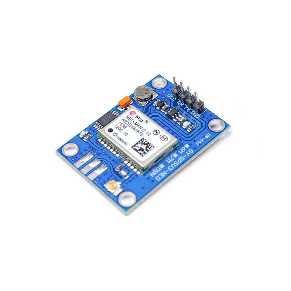 NEO-M8M GPS MODULE WITH CERAMIC ACTIVE ANTENNA