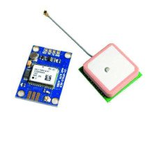 NEO-M8M GPS MODULE WITH CERAMIC ACTIVE ANTENNA
