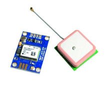 NEO-M8M GPS MODULE WITH CERAMIC ACTIVE ANTENNA