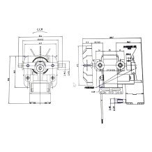 Air Compressor Nebulizer Compressor Motor YJ62 / 300 230V 50HZ