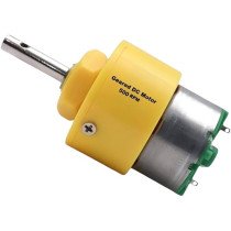 1000 RPM 12v DC Center Shaft Gear Motor