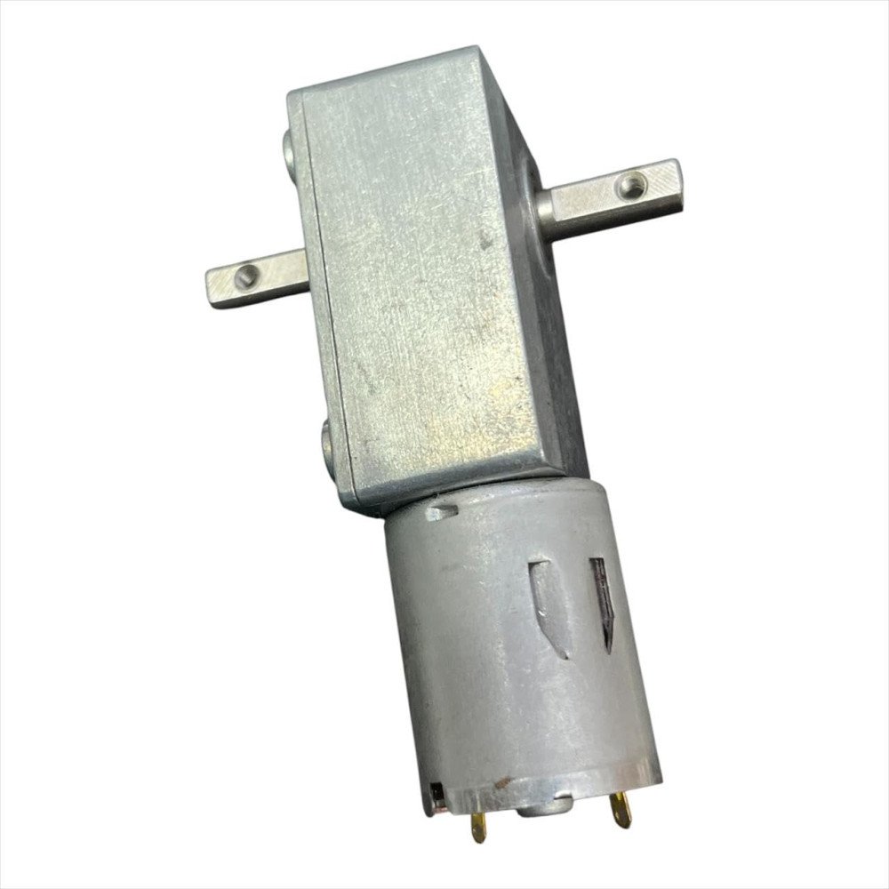 10 RPM 12V DC Motor High Torque Electric Worm Gear Motor Gearbox for RC Car Robot Model DIY