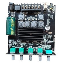 CA-TB21 2.1 Channel BT Subwoofer Amplifier Audio Board 2 * 50W+100W 12-24V for DIY Home Speakers for Home Theater
