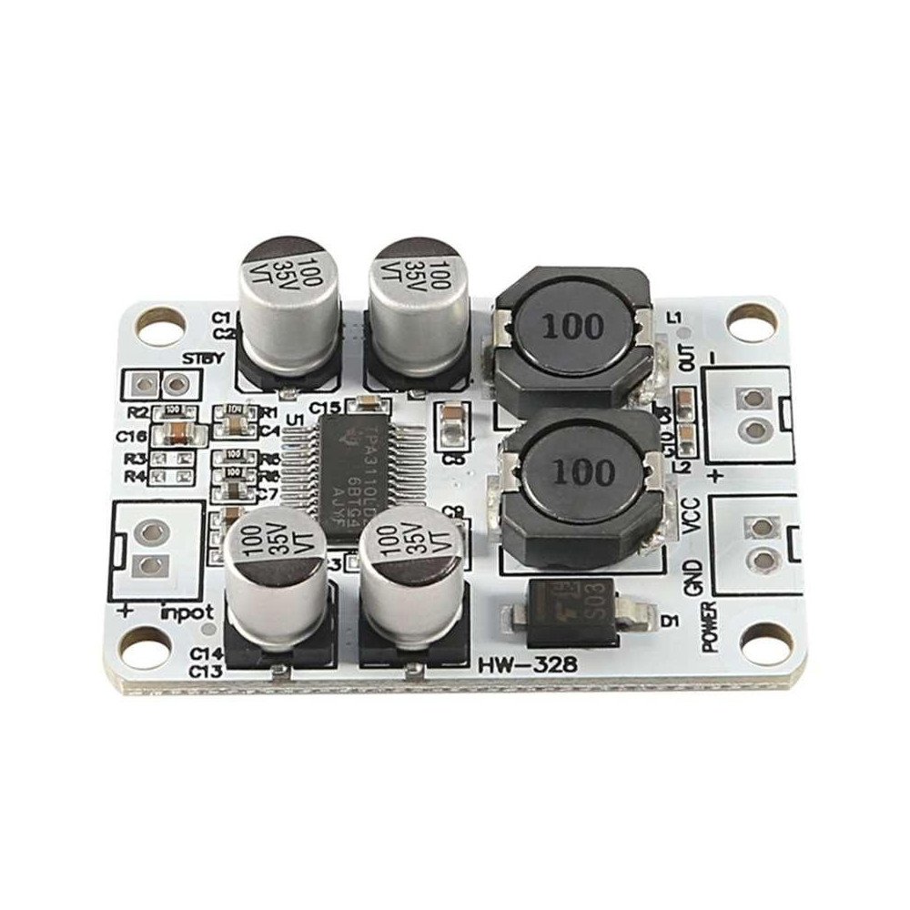 TPA3110 PBTL Single Digital AMP Board 1X30W TPA3110 PBTL Single Digital AMP Board 1X30W