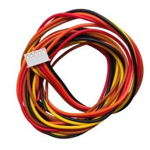 (0.5mm) 1 MTR 5 Pin JST XH 2.54mm Pitch Plug and Socket with Cable 14/36 PVC Wire.