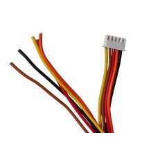 (0.5mm) 1 MTR 5 Pin JST XH 2.54mm Pitch Plug and Socket with Cable 14/36 PVC Wire.