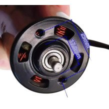 42MM 3S-4S Double Ball Bearing High Speed 3-Phase Brushless Motor + Driver board