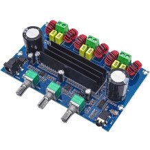 A305 BT Bluetooth 5.0 digital amplifier board TPA3116D2 dual core hi-fi 2.1 channels 2 * 50W+100W.