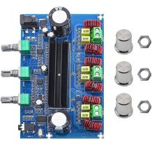 A305 BT Bluetooth 5.0 digital amplifier board TPA3116D2 dual core hi-fi 2.1 channels 2 * 50W+100W.