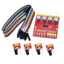 4 IR Line Follower Sensor