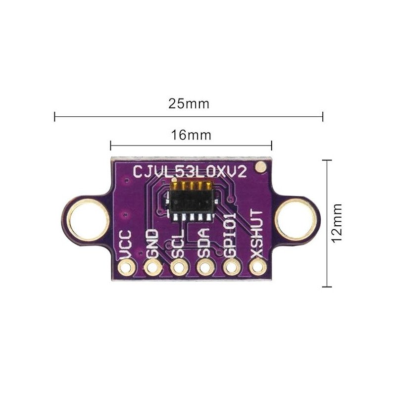 VL53L0X V2 Laser Ranging Sensor VL53L0X V2 Laser Ranging Sensor