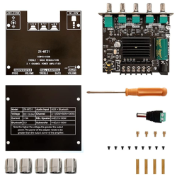 ZKMT21 / 2.1 Sub Woofer AMP Board 50W 2ch Bluetooth+AUX