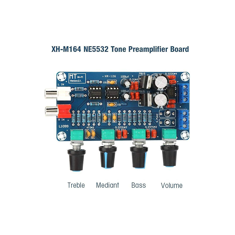 XH-M164 NE5532 AMPLIFIER MODULE ST AC 12V XH-M164 NE5532 AMPLIFIER MODULE ST AC 12V