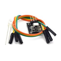 TSOP IR RECEIVER MODULE WITH REMOTE AND LED SET