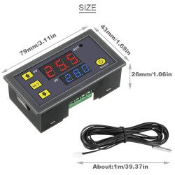 W3230 AC110-220V Digital Temperature Controller Microcomputer Thermostat Switch