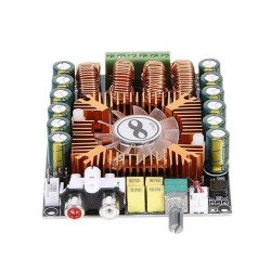 2 X 160W DUAL CH DIG AUDIO AMPLIFIER CIRCUIT BOARD