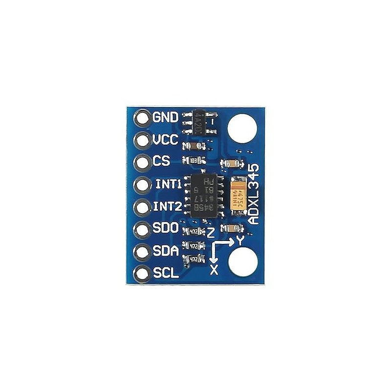 Unsoldered GY-291 ADXL345 digital three-axis acceleration of gravity tilt module IIC / SPI transmission Unsoldered GY-291 ADXL345 digital three-axis acceleration of gravity tilt module IIC / SPI transmission