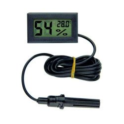 FY-12 MINILCD DIG THERMOMTR HYGROMTR 1.5MTWIRE