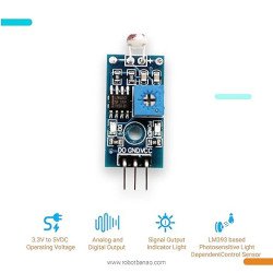 3pin Photosensitive Sensor Module Light-Dependent Control