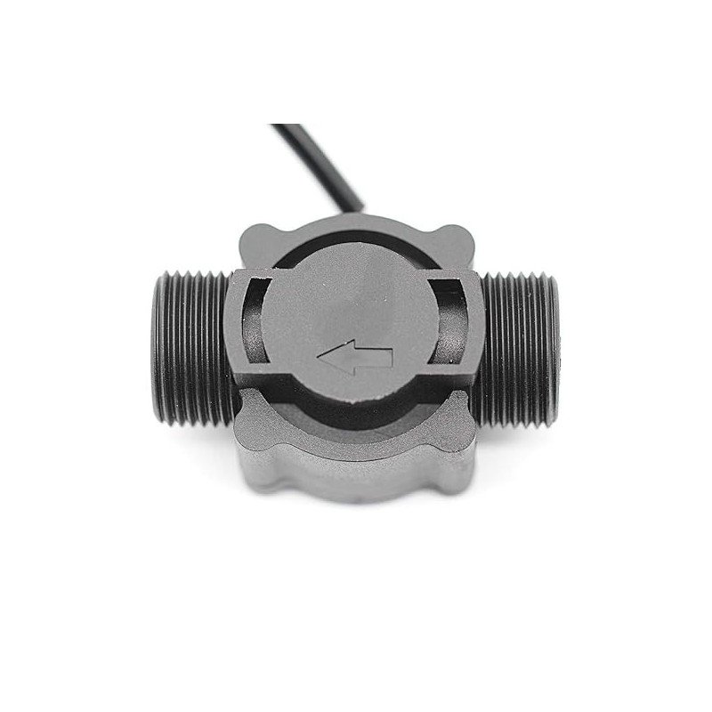 Water Flow Sensor (Sea) FS300A Flowmeter G3/4 1-60L/min 3.5-12V Black Water Flow Sensor (Sea) FS300A Flowmeter G3/4 1-60L/min 3.5-12V Black