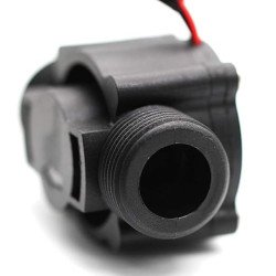 Water Flow Sensor (Sea) FS300A Flowmeter G3/4 1-60L/min 3.5-12V Black