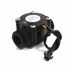 Water Flow Sensor (Sea) FS300A Flowmeter G3/4 1-60L/min 3.5-12V Black