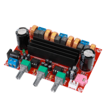XH-M139 2.1 Ch Digital Power Amplifier 12V- 24V TPA3116D2 2*50W 100W