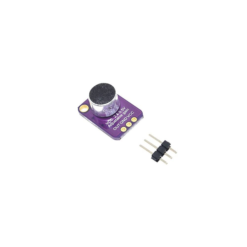 ELECTRET MICROPHONE AMP ADJ. GAIN MODULE MAX4466 ELECTRET MICROPHONE AMP ADJ. GAIN MODULE MAX4466