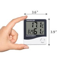 INDOOR ELEC HYGROGRAPH THERMOMETER