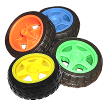 BO Motor Wheel Ø65MM Multicolour
